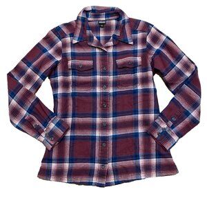 Patagonia Women's Shirt Long Sleeve Size 2 Plaid